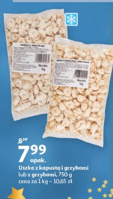 Uszka z grzybami promocja w Aldi