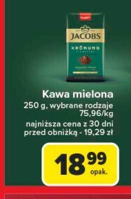 Kawa Jacobs Kronung promocja w Carrefour