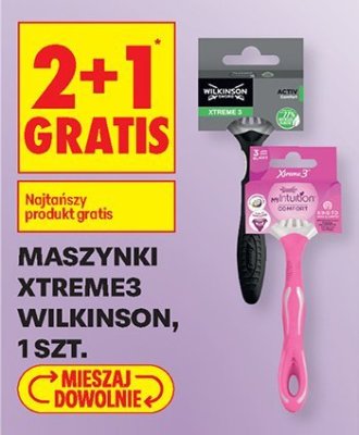 Maszynki Xtreme3 Wilkinson, 1 szt. promocja w Biedronka