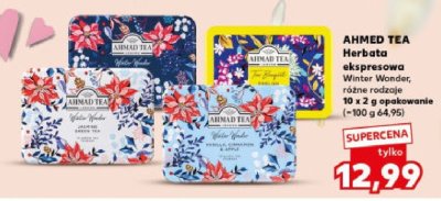 Herbata ekspresowa Winter Wonder, różne rodzaje promocja w Kaufland