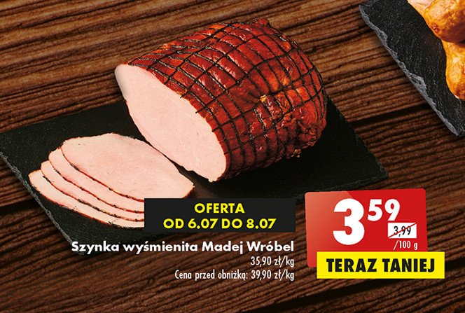 Szynka wyśmienita Madej & wróbel promocja