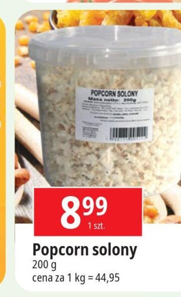 Popcorn solony promocja w POLOmarket