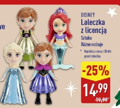 Laleczka z licencją DISNEY promocja w Aldi