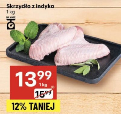 Skrzydło z indyka promocja w Delikatesy Centrum