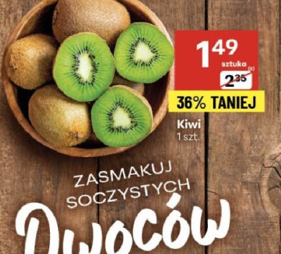 Kiwi promocja w Delikatesy Centrum