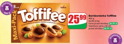 Bombonierka Toffifee promocja w Dino