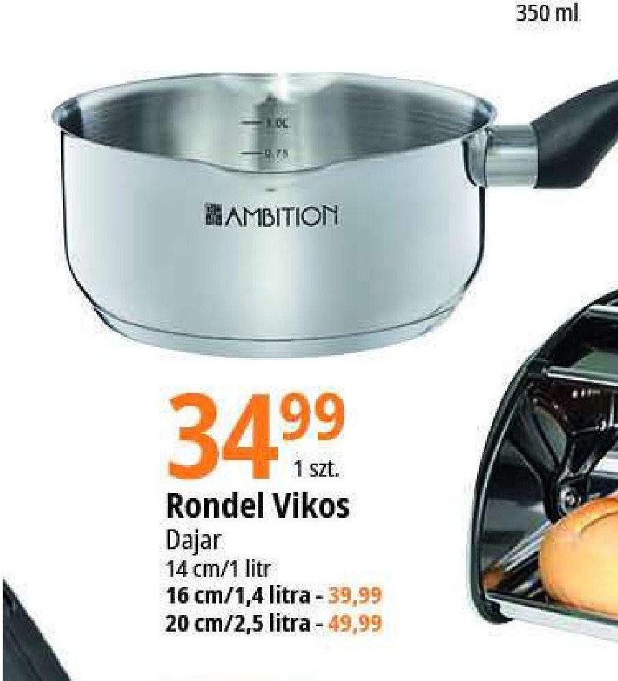 Rondel vikos 1l Ambition promocja