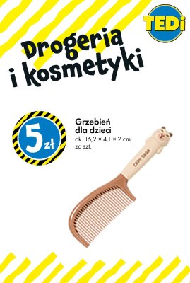 Grzebień dla dzieci  promocja w Tedi
