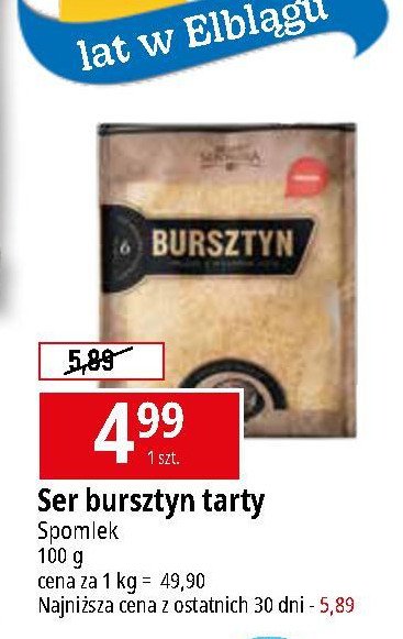 Ser bursztyn Skarby serowara promocja