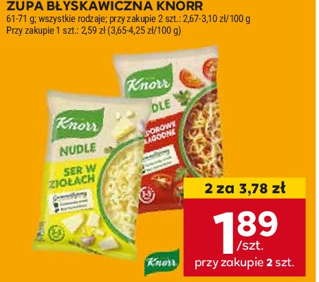 Ser w ziołach Knorr promocja