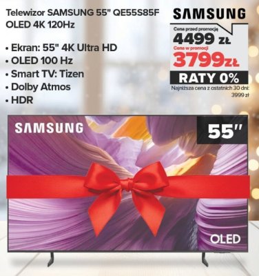Telewizor 55" QE55S85F OLED 4K 120Hz promocja w NEONET