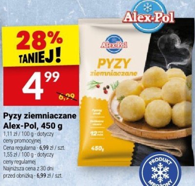 Pyzy ziemniaczane Alex-Pol, 450 g promocja w Twój Market