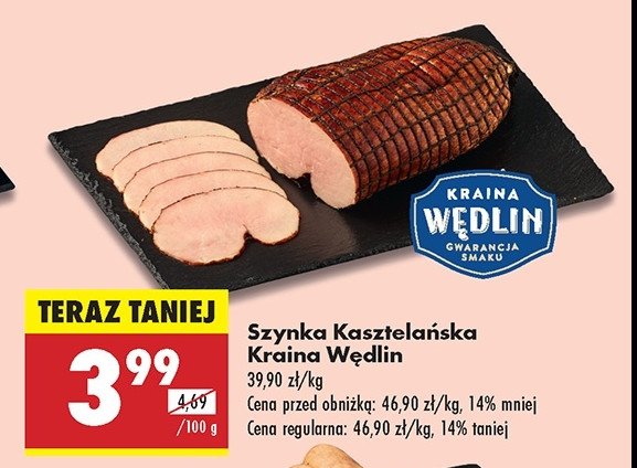 Szynka kasztelanska Kraina wędlin promocja