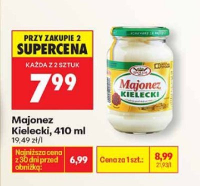 Majonez promocja w Biedronka