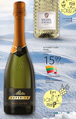 Wino ALITA BRUT CUVÉE 750 ML promocja w Selgros