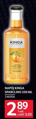 Napój Kinga Sparclino Orange promocja w Selgros