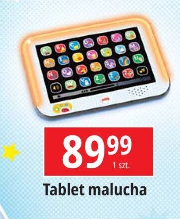 Tablet malucha Fisher-price promocja w Leclerc