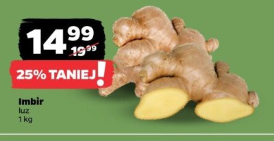 Imbir luz  promocja w Netto