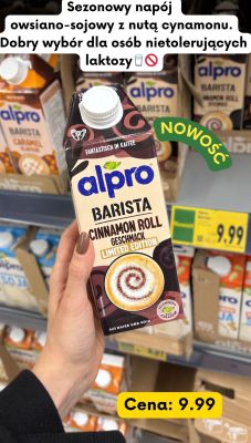 Napój owsiano-sojowy Alpro Barista Cinnamon Roll promocja w Kaufland
