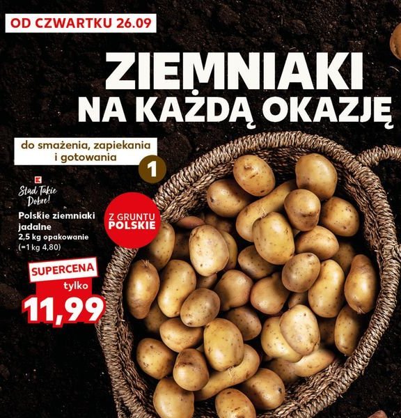 Ziemniaki K-classic stąd takie dobre! promocja