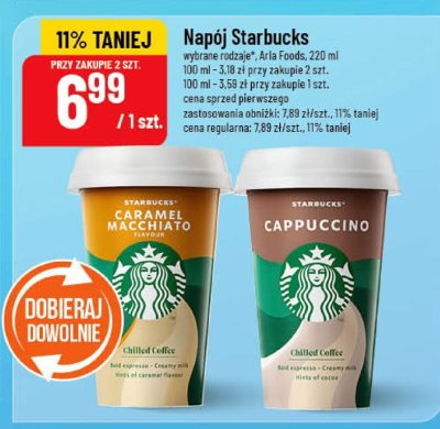 Napój Starbucks Cappuccino promocja w POLOmarket