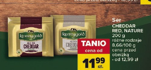 Ser cheddar mature Kerrygold promocja