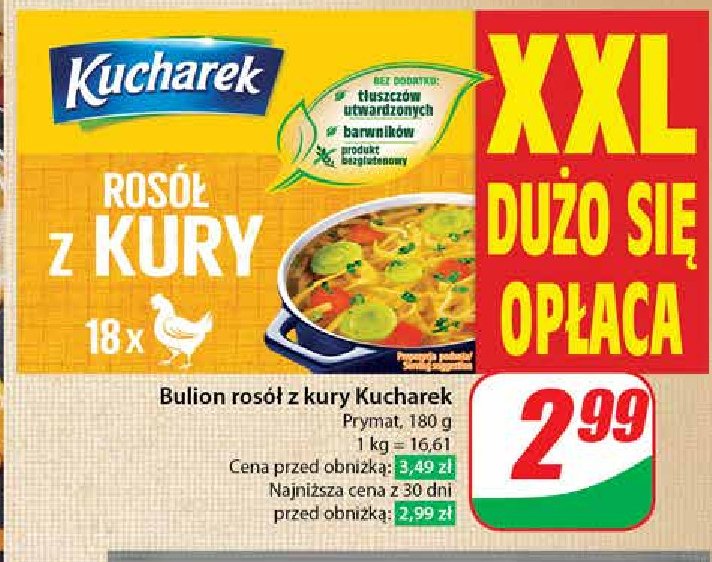 Rosół z kury Kucharek promocja