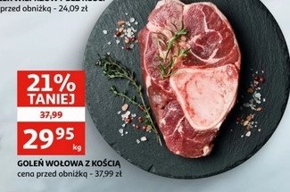Goleń wołowa z kością promocja