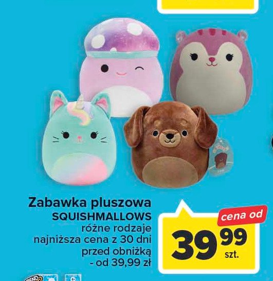 Maskotka s艂onik cherish Squishmallows promocja