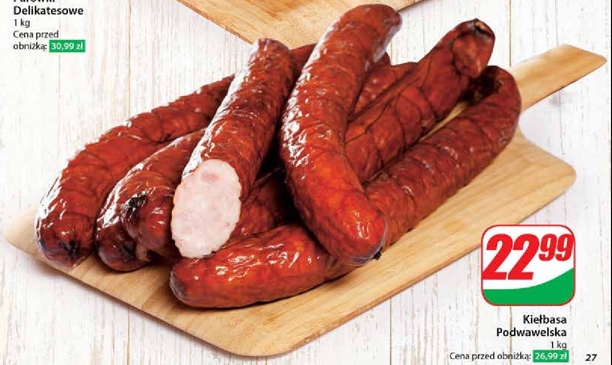 Kiełbasa podwawelska Agro rydzyna promocja