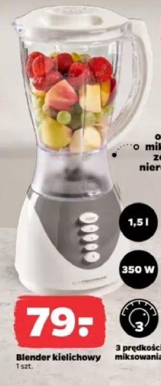 Blender kielichowy 350 w promocja w Netto
