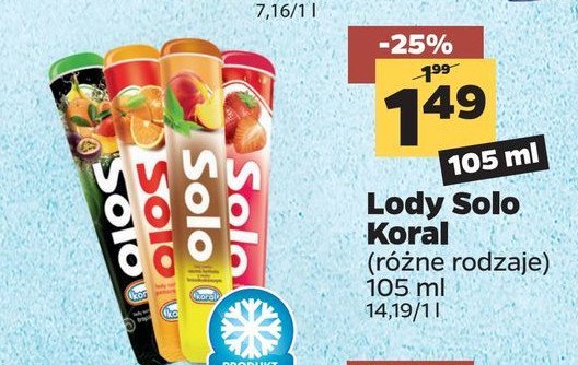 L贸d czarna herbata o smaku brzoskwini Koral solo promocja