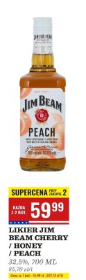 Likier Cherry 0,7 l Jim Beam promocja