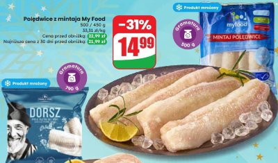 Polędwice z mintaja My Food promocja w Dino