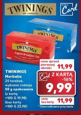 Herbata Twinings promocja