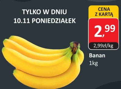 Banan promocja w Market Point