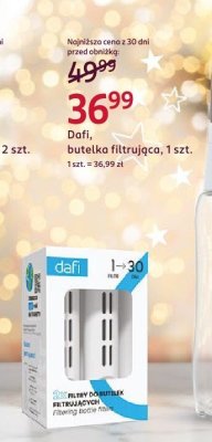 Dafi, butelka filtrująca, 1 szt. promocja w Rossmann