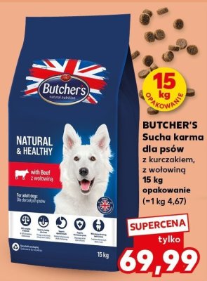 Sucha karma dla psów z kurczakiem promocja w Kaufland