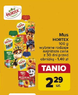 Mus banan jabłko mango Hortex leon promocja