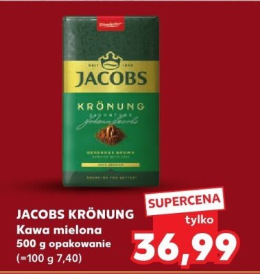Kawa mielona Kronung 500 g promocja w Kaufland