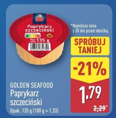 Paprykarz szczeciński  promocja w Aldi