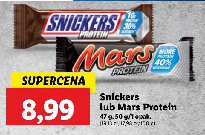 Baton MARS PROTEIN promocja