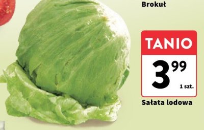 Sałata lodowa promocja w Intermarche