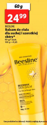 Balsam do cia艂a z woskiem pszczelim Beesline promocja
