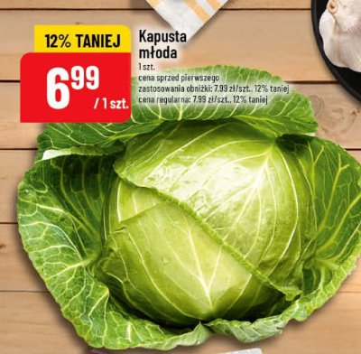 Kapusta młoda promocja w POLOmarket