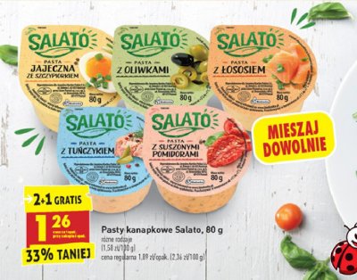 Pasta z tuńczykiem Salato promocja