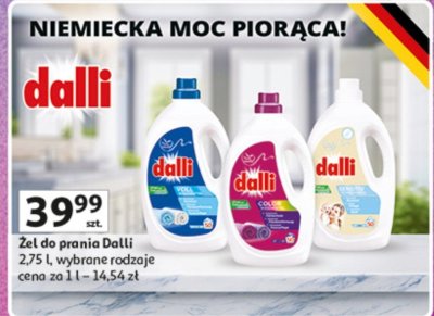 Żel do prania Dalli promocja w Auchan
