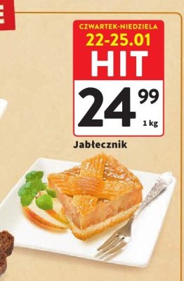 Jabłecznik Auchan promocja w Intermarche