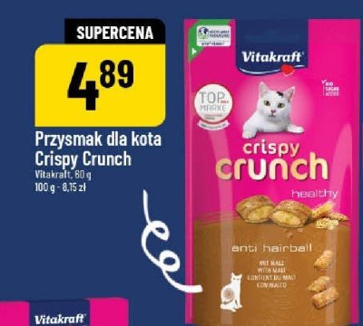 Przysmak dla kota Crispy Crunch Vitakraft promocja w POLOmarket