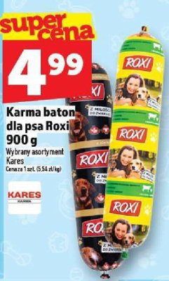 Karma baton dla psa Roxi 900 g różne smaki Kares promocja w TOPAZ